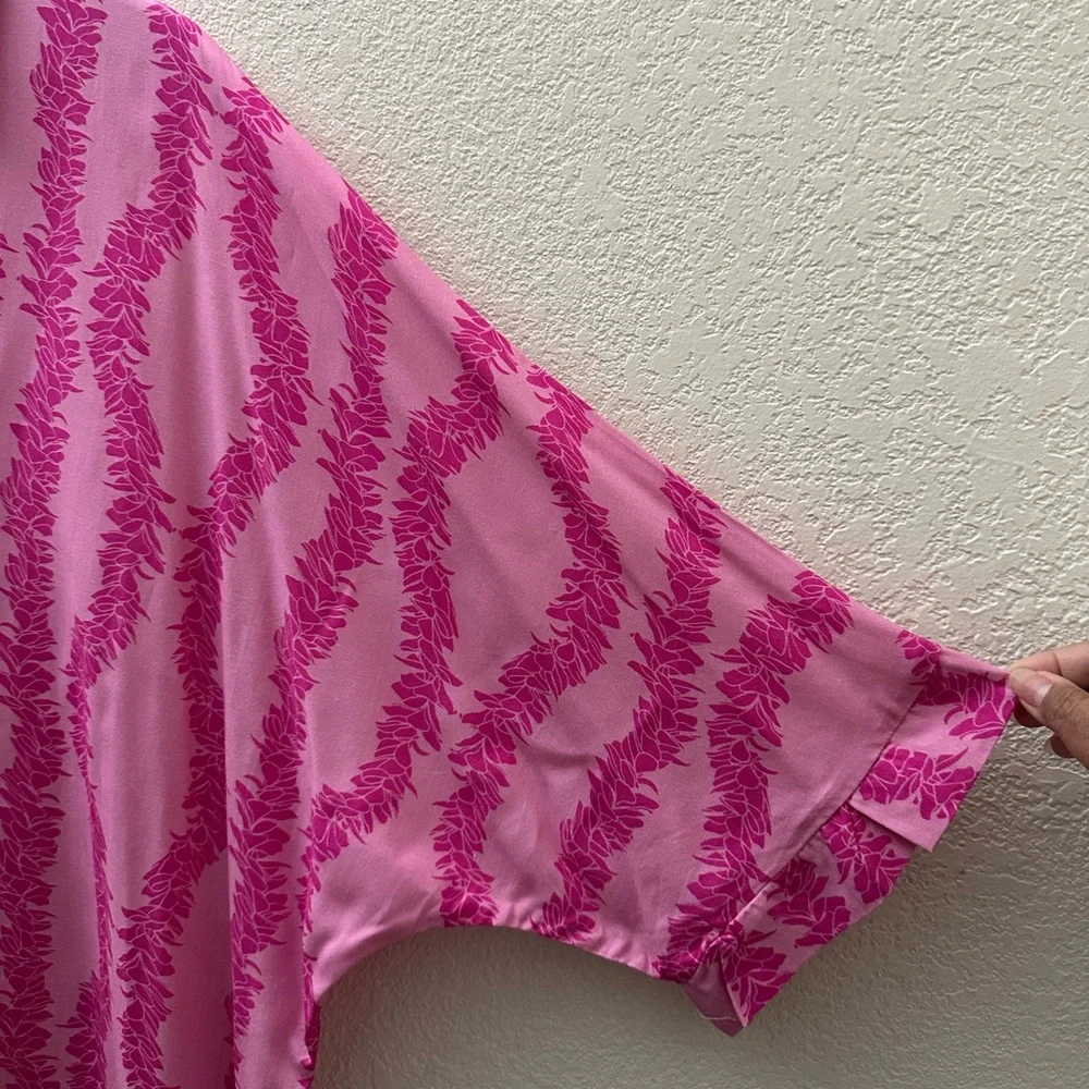 Lexbreezy Aloha Button Down Dress Size M - Picture 3 of 7